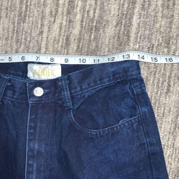 Vintage Original Jeanjer Junior Size 11 Blue Skinny Jeans High Rise Ankle Zipper - Picture 5 of 9